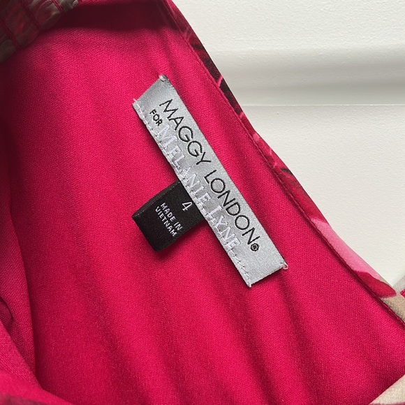 High/Low 💐Midi Floral Dress 💐 - Picture 3 of 5